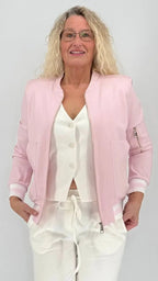 ESVIVID Bomberjacke in Rosa - By Elena FashionBy Elena Fashion