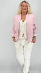 ESVIVID Bomberjacke in Rosa - By Elena FashionBy Elena Fashion