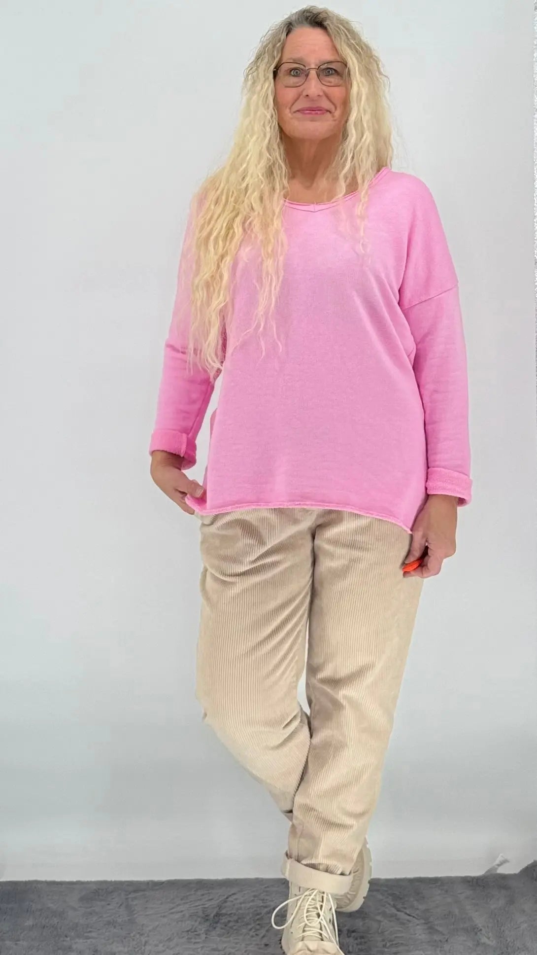 Sweatshirt in rosa - By Elena FashionBy Elena Fashion