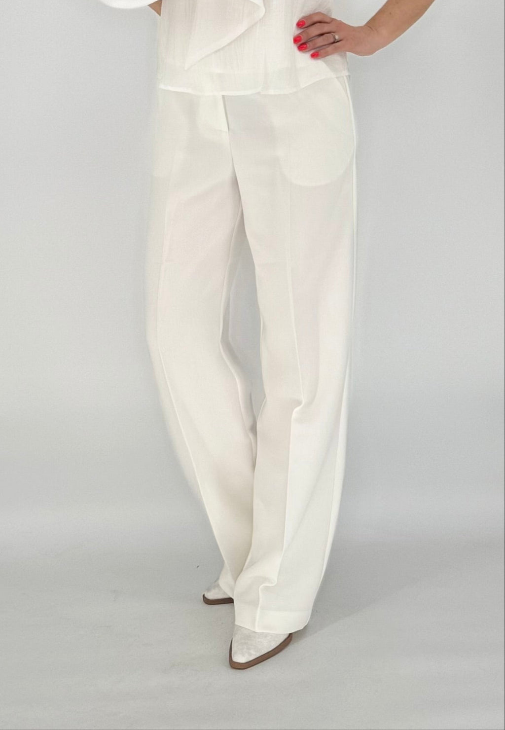 PEPPERCORN Hose, weiß