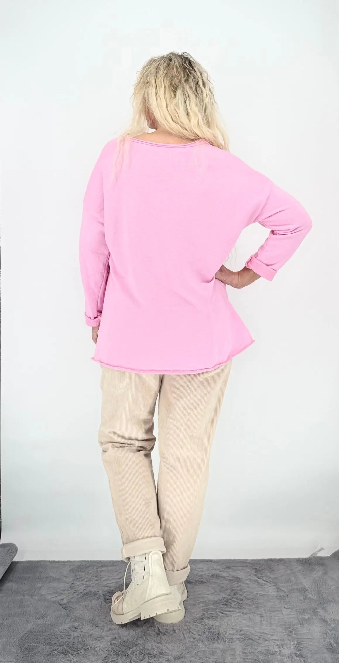 Sweatshirt in rosa - By Elena FashionBy Elena Fashion