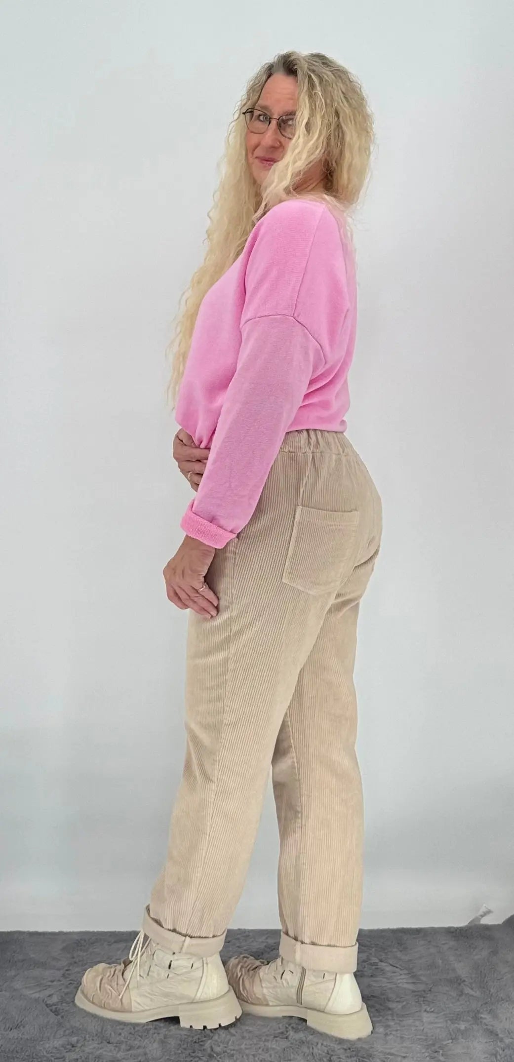 Sweatshirt in rosa - By Elena FashionBy Elena Fashion