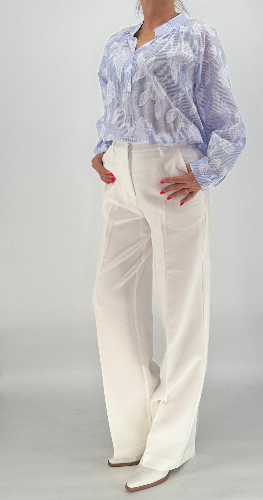 PEPPERCORN Hose, weiß