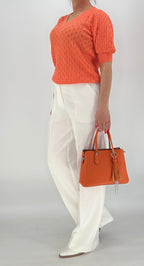 PEPPERCORN Hose, weiß