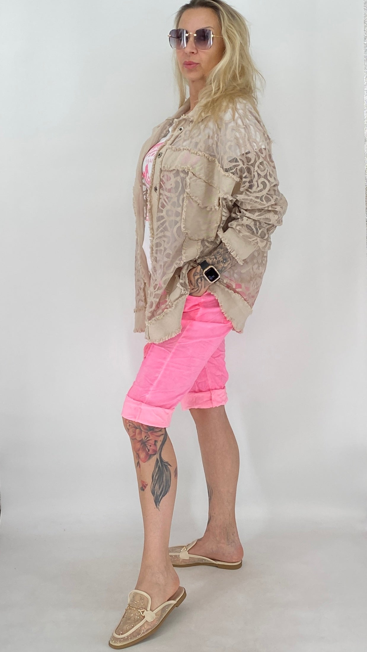 Lechte Jacke in Beige
