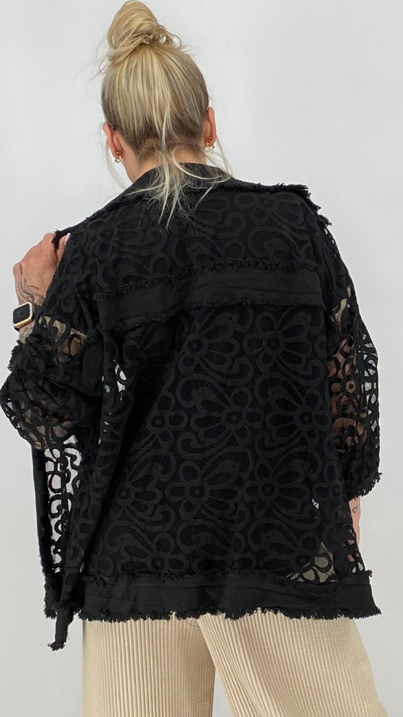 Lechte Jacke in Schwarz