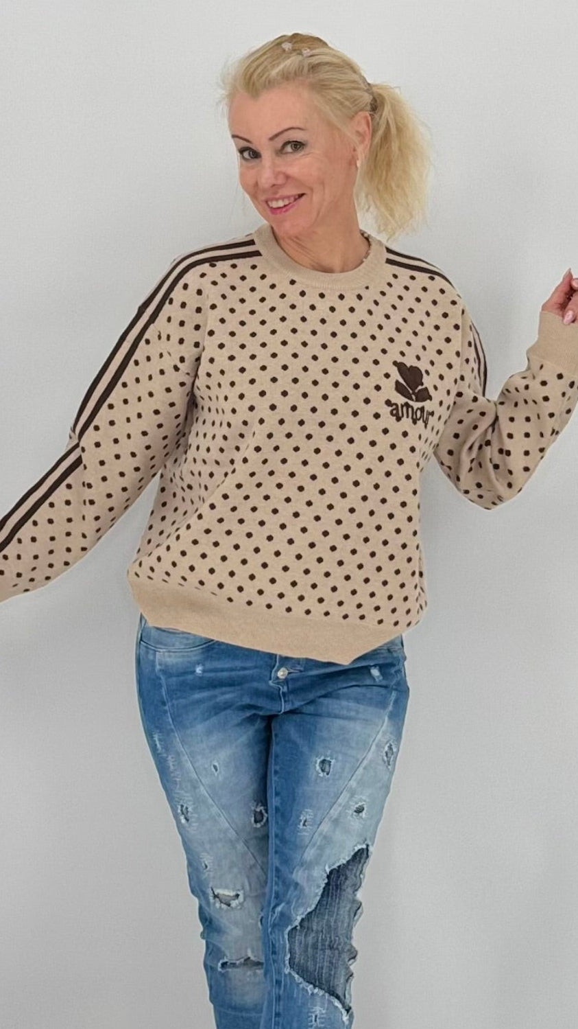 Pullover aus feinem Strick