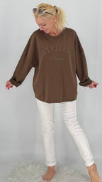 Oversized Shirt "Atelier"