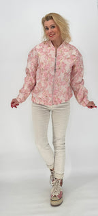 Bomber-Jacke rosa