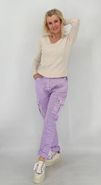 Jogpants flieder - By Elena FashionBy Elena Fashion