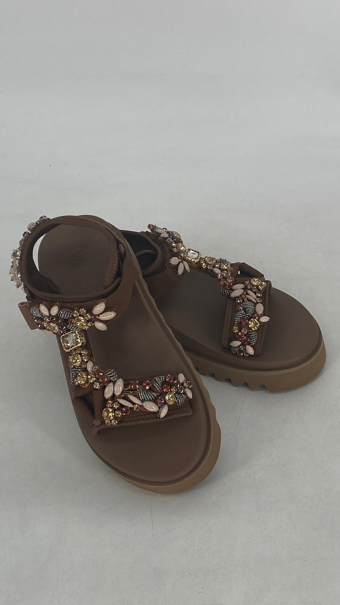 Sandalen NAN-NU, Coffee