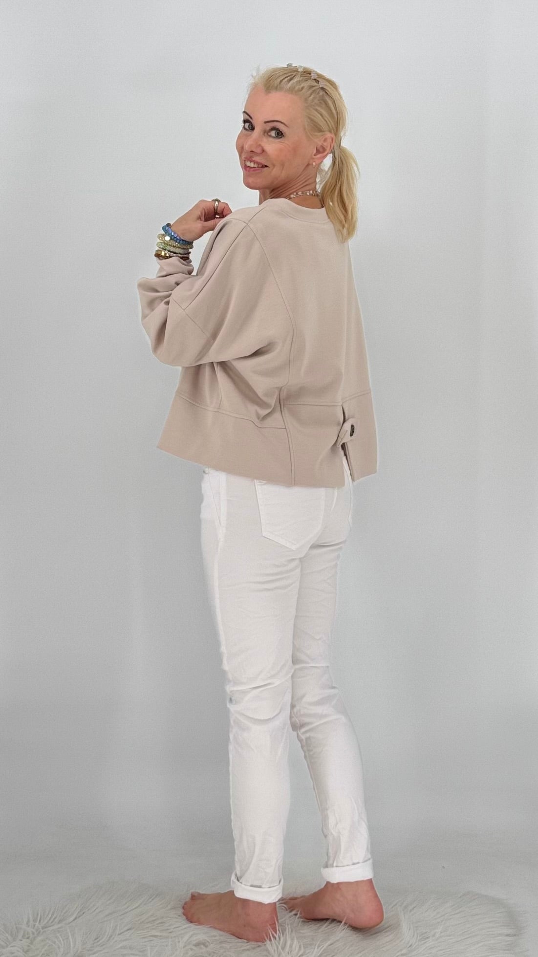 Shirt "Bella", beige, braun, bordo