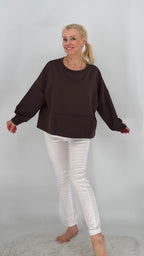Shirt "Bella", beige, braun, bordo
