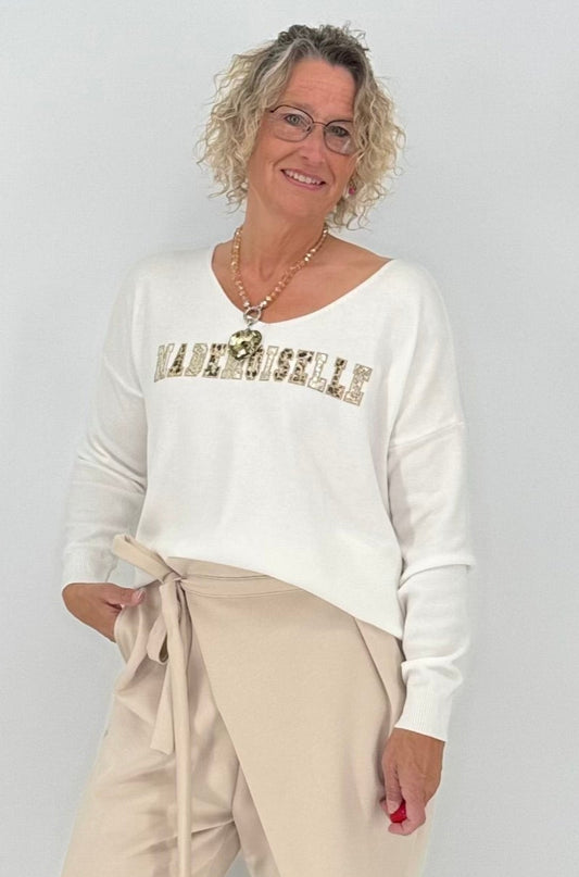 Sweatshirt "Mademoiselle"