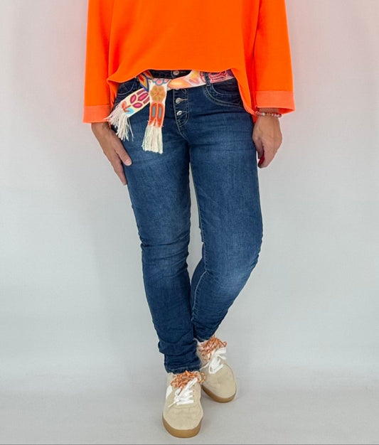 Jeans Karostar, dunkelblau