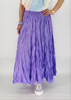 Maxi Rock in flieder