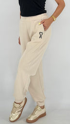 Jogpants Hose, creme