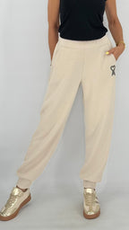 Jogpants Hose, creme
