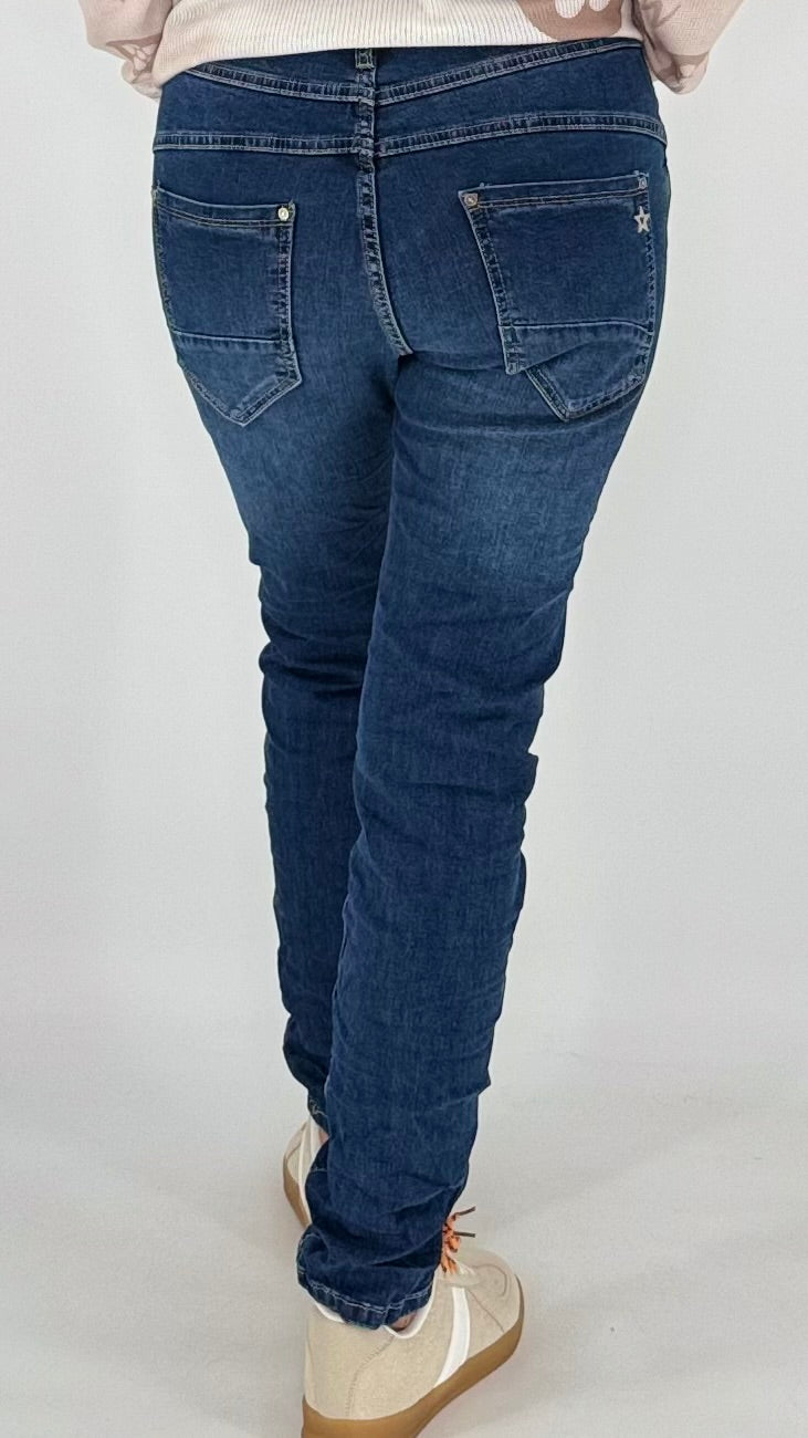 Jeans Karostar, dunkelblau