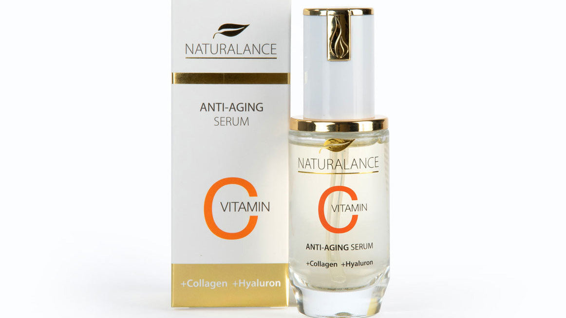 Naturalance Anti-Aging Vitamin C Serum mit Hyaluron & Kollagen