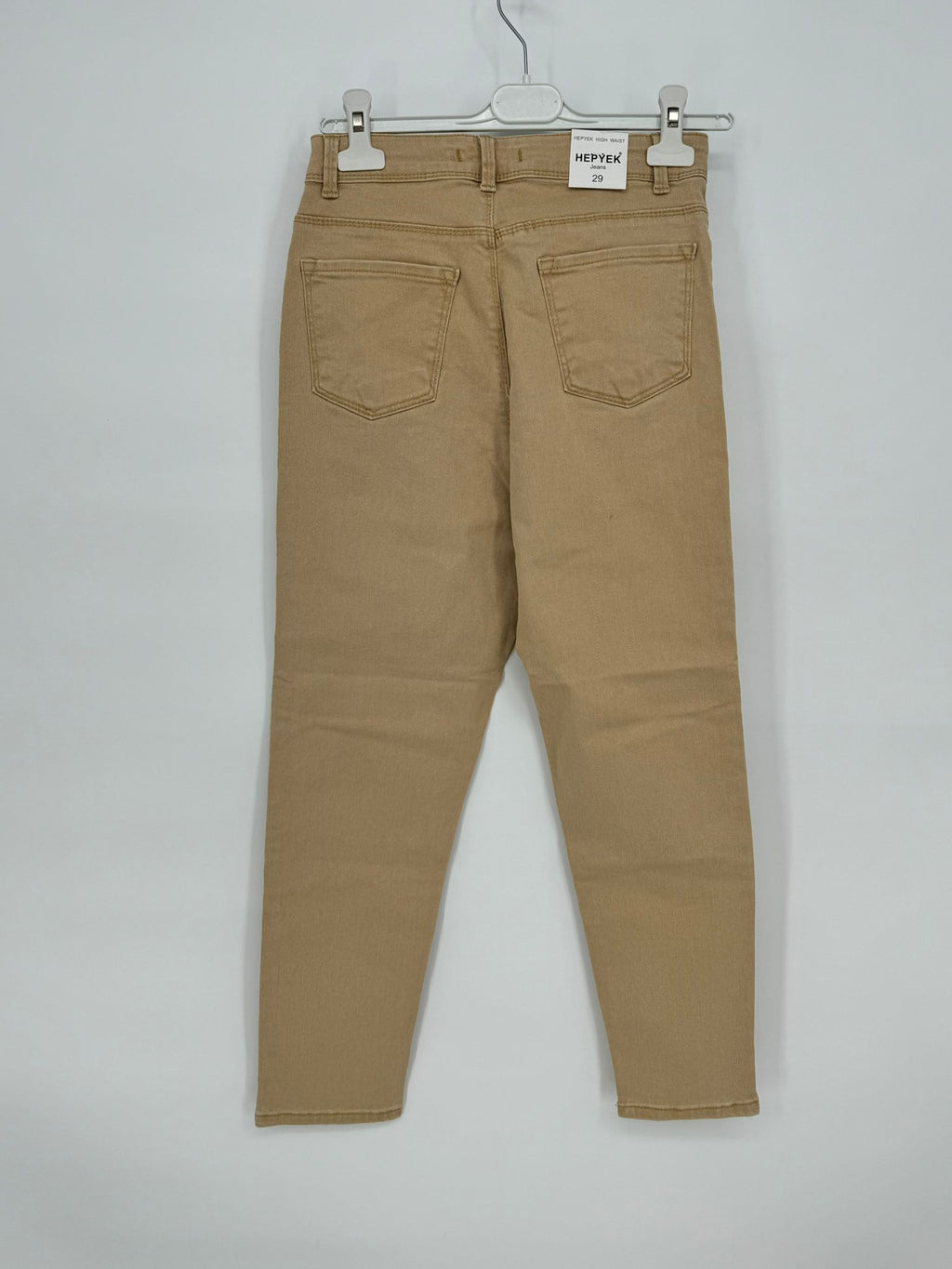 Jeans Hose Slim beige
