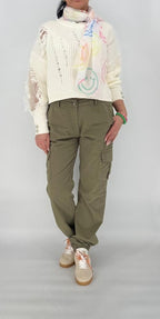 Cargohose NÜ Olive 8319-10