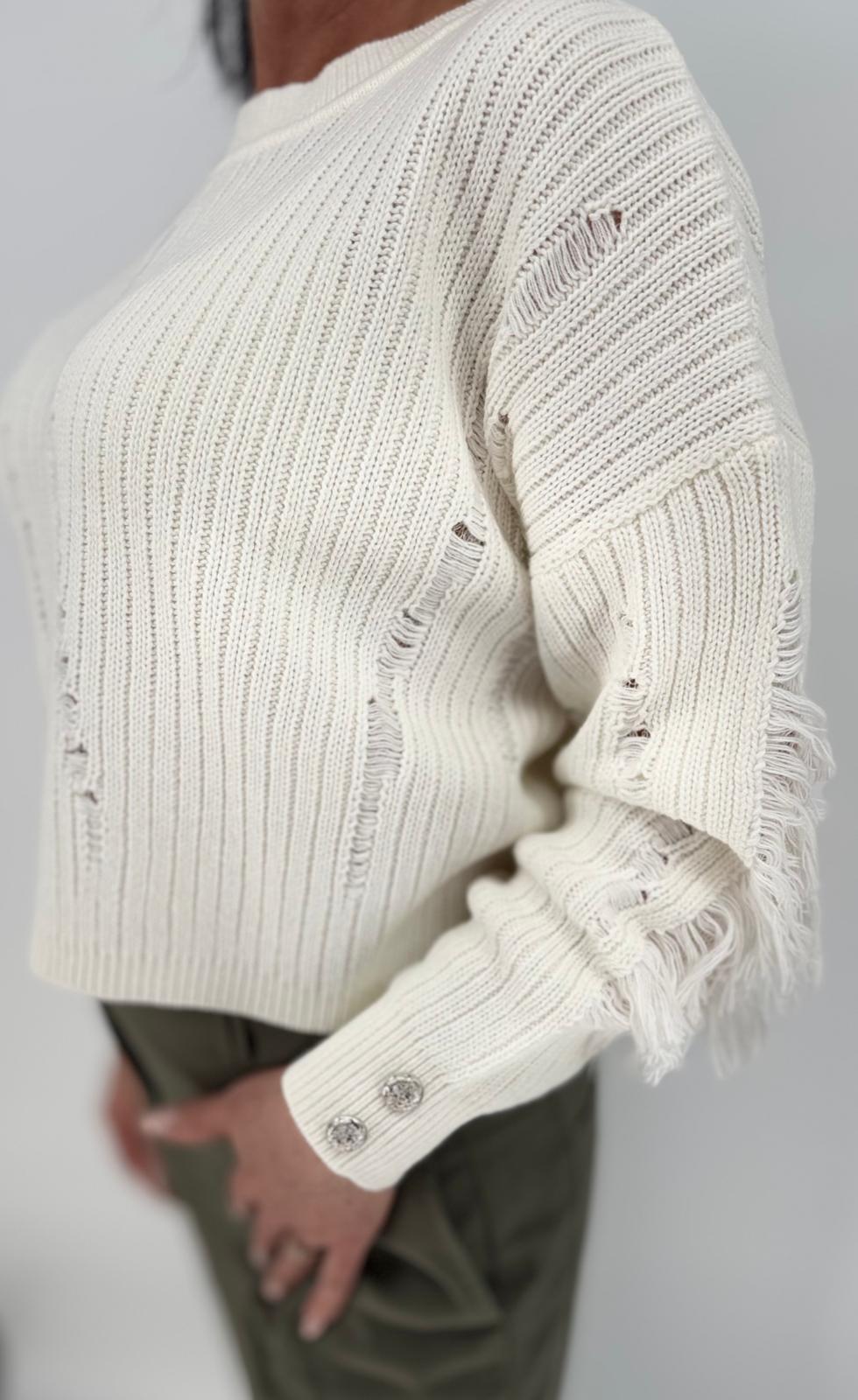Pullover NÜ creme 8340-60