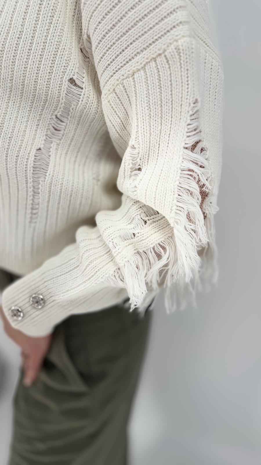 Pullover NÜ creme 8340-60