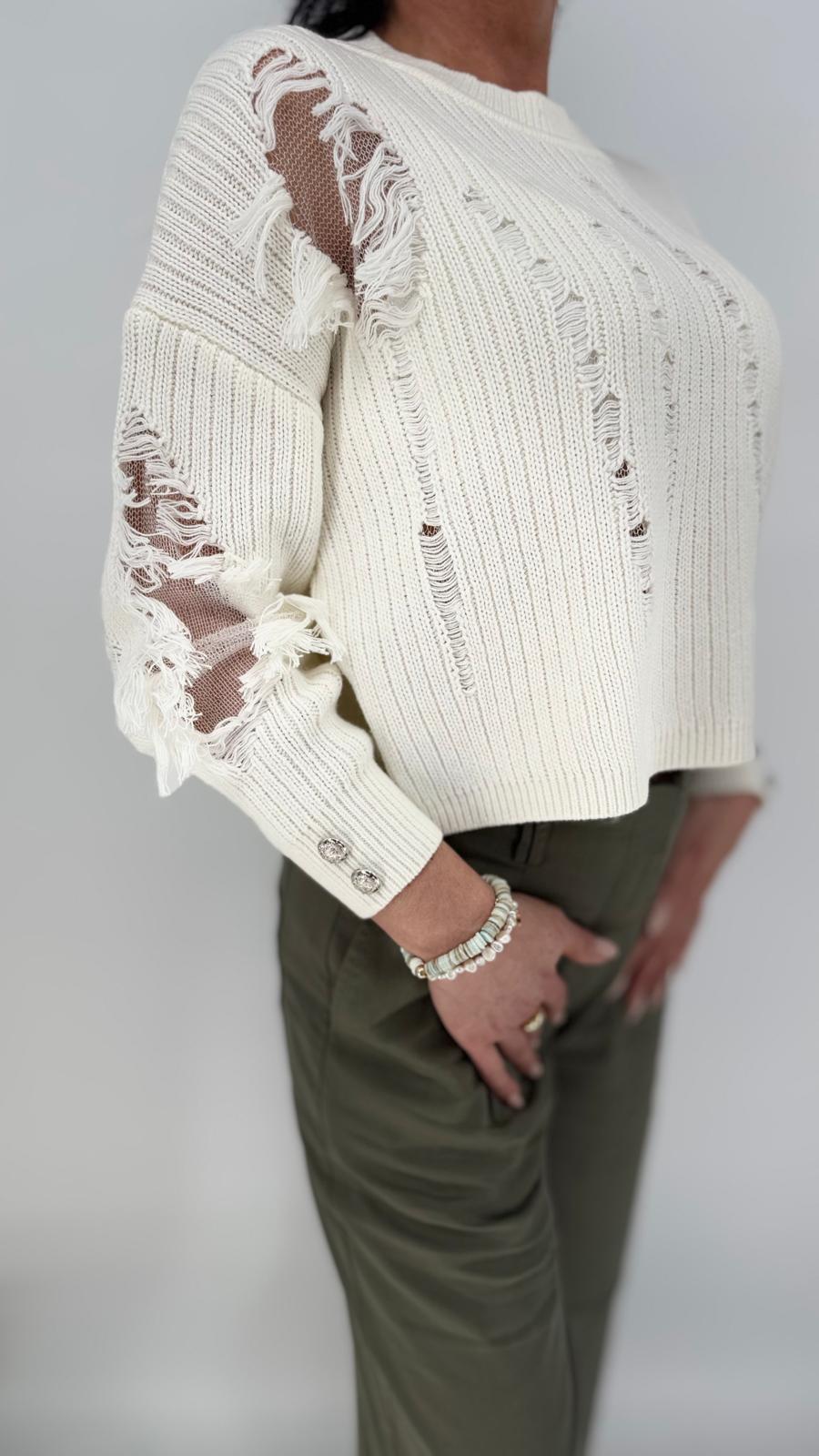 Pullover NÜ creme 8340-60