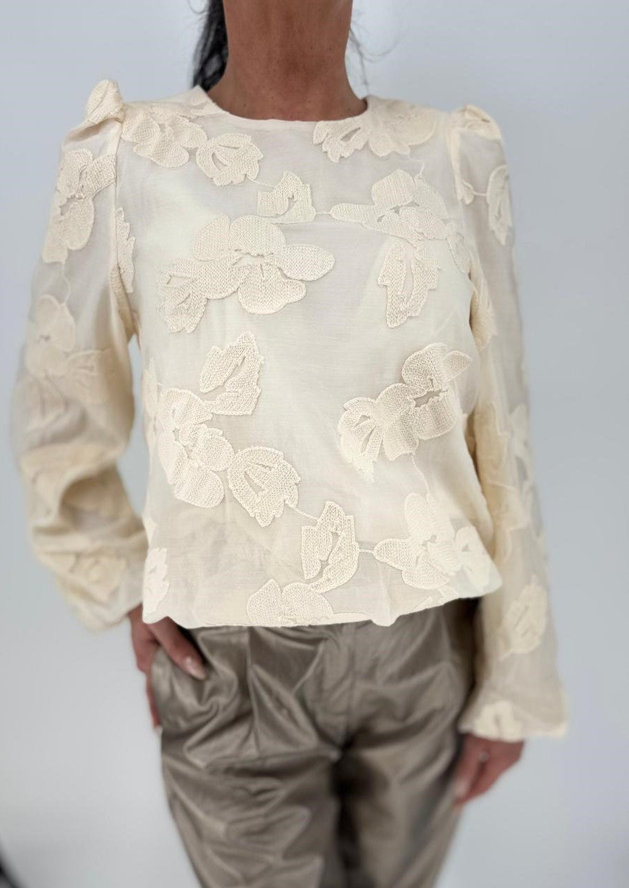 Bluse NÜ Creme 8353-50