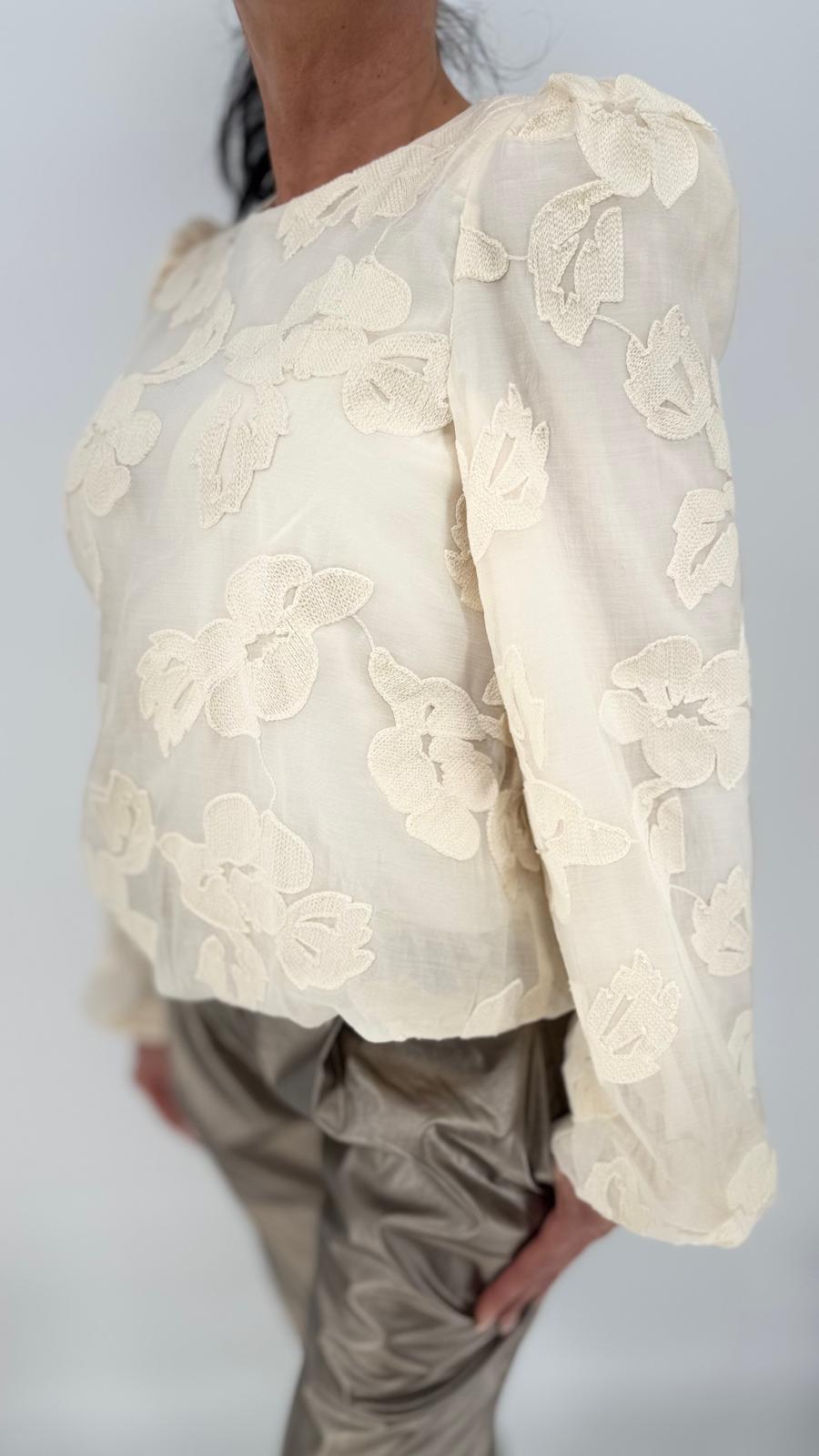 Bluse NÜ Creme 8353-50