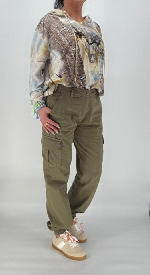 Cargohose NÜ Olive 8319-10