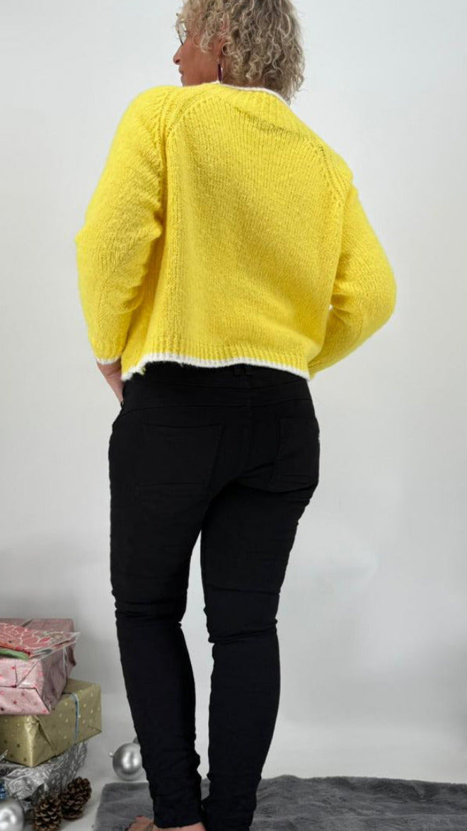 Jeans Strass Glitzer, Jewelly schwarz