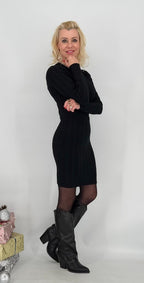 Strickkleid, beige, grün, blau, pink, schwarz, lila