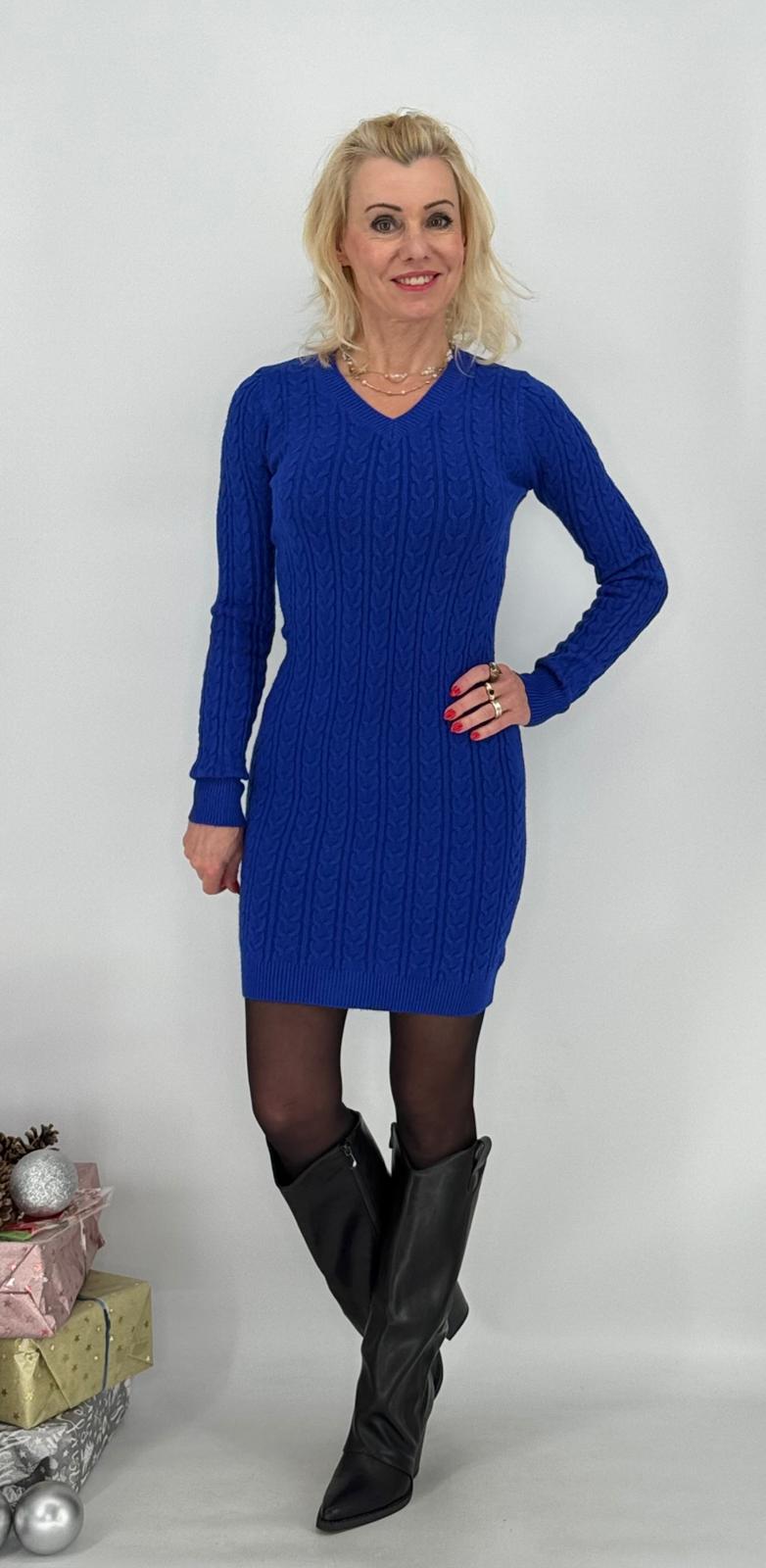 Strickkleid, beige, grün, blau, pink, schwarz, lila