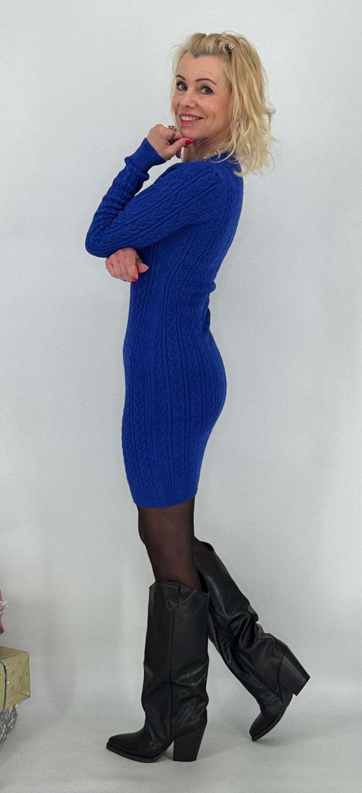 Strickkleid, beige, grün, blau, pink, schwarz, lila