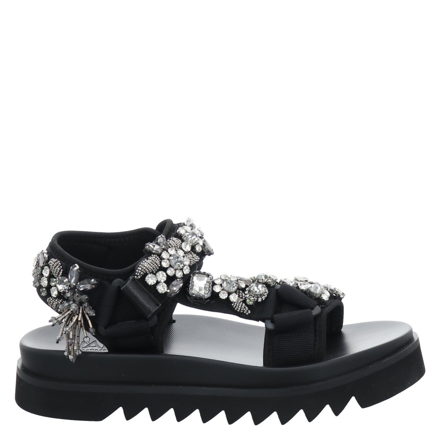 Schwarze Sandalen NAN-NU