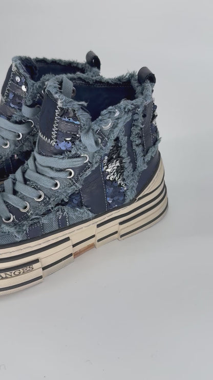 Sneaker Rebecca White jeans WX22-4-C 71