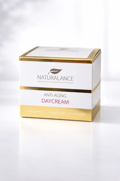 Naturalance Anti-Age Tagescreme mit Kollagen, Hyaluron, Vitamin C